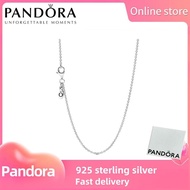 100% Sterling Silver S925 Sterling Silver Necklace Pound PANDORA [590412] Classic Cable Chain