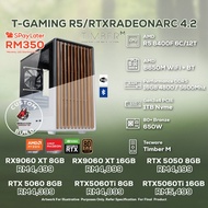 T-GAMING R5/RTXRADEONARC 4.2 - PC GAMING PACKAGE / 16GB DDR5 / 1TB SSD / R5 8400F + GPU OPTION(S)
