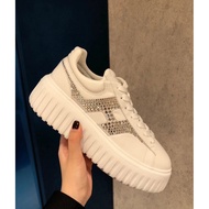 ￼ [** Daigou Quality] Hogan Hogan STRIPES Series Couple Biscuit Shoes Thick-Soled Shoes Casual Shoes