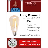 Dycorra E27 LED Light Bulb (8W) | LED L-Filament Bulb