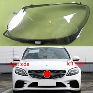 For 2019 2020 Mercedes Benz W205 C180 C200 C260L C280 C300 Headlamp Cover Transparent Lampshade Head