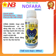 Thuốc trừ sâu rầy rệp bọ trĩ Nofara 350SC CHAI LỚN - 480ml (40c)- Genta Thụy Sỹ