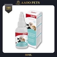 [AAOO Pets] Bioline Tear Stain Remover 50ML - Eye Tearstain Remover For Pets ( Cat , Dog , Rabbit ) / Eye Care / Eye Drop