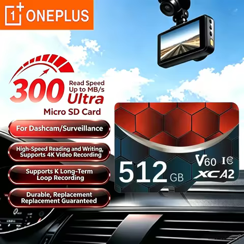 OnePlus 2TB 1TB 512GB 256GB 128GB U3 V60 Class 10 High Speed Micro SD Flash Memory Card For Nintendo