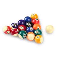 FZ25MM / 38MM Children Billiards Table Balls Set Resin Small Pool Cue Balls Full Set Pool Table Ball