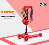 Skuter Anak ET HB-013 HB-211 HB-005 Scooter Exotic Mainan Anak --GowesLaju