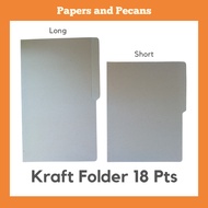 Kraft Folder 18Pts Short Long 1 ream