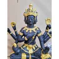 四面佛金身 泰国四面佛像 有求必应大梵天王 100% 纯列南皮 （lek Nam phi）铁矿石铸造