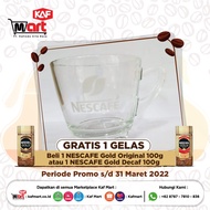 [GIFT] Nescafe Gold &amp; Decaf Glass