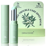 Derma Share Tea Tree Trouble Care Spot Balm 3.5g | Fast Acne Relief | Tea Tree Oil for Sensitive Ski