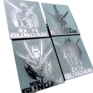 ❁☒Metal Sticker Gundam Head - RX-78 Freedom Zeta 00 Justice - not bandai PG MG RG HG SD BB  - Ready