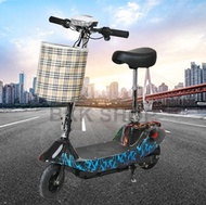 (อัพเกรดใหม่สุด) สกู๊ตเตอร์ไฟฟ้า Electric Scooter 24V ไฟหน้า LED ไม่ว่าจะเป็นผู้ใหญ่หรือเด็กก็สามารถ