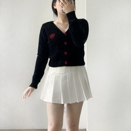 Tercepat altercloth - SIRRIA CARDI | Atasan Wanita Lengan Panjang Atasan Top Korea Kardigan Bulu Imp