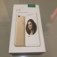 Box Dus Handphone HP Oppo F5 ex Resmi - Second