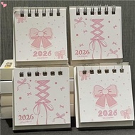 Mini Desk Calendar, 2025-2026 Small Desk Calendar, August 2025 to December 2026, 17 Monthly, Mini St