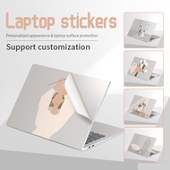 Simple illustration stickers, laptop skin stickers, computer decorations suitable for laptops Acer, Asus, Dell, HP, MSI