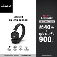 MARSHALL MAJOR IV BLUETOOTH BLACK - รับประกัน 1 ปี + ส่งฟรีทั่วไทย (หูฟังบลูทูธ หูฟัง Bluetooth หูฟั