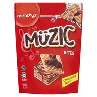 MUNCHYS Muzic Bites Chocolate Hazelnut Chocolate Wafer 180G