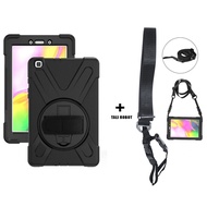 Samsung Galaxy Tab A9 8.7" | A9+ 11" | S6 Lite/P610/P615 Case Robot Armor Standing Plus Lanyard Stra