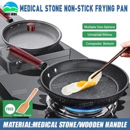 Non-Stick Pan Frying Pan 24CM Fry Pan Kitchen Kawali Wok Cookware Pancake Egg Cooker Gas Range For Home Non Stick Pan