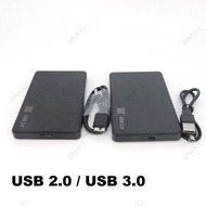 External HD Case 2.5 HDD Case SSD External Hard Drive Box Enclosure 6Gbps 10TB SATA to USB2.0/3.0 Ha