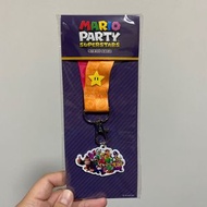 [全新未開] 證件繩「Mario Party™ Superstars（瑪利歐派對 超級巨星）」特典 Switch