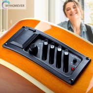 4-Band Eq Equalizer Piezo Pickup Eq-7545R Acoustic Guitar Preamp Tuner [myhomever.my]