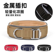 Dog Collar Medium Large Dog Golden Retriever Dog Doberman Tactical Collar Traction Rope Explosion-Pr