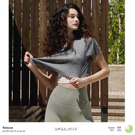 Casual Short Clothes Dry Clothes Loose Running Clothes Yoga Speed Fitness Spring Summer Dance Top Wa