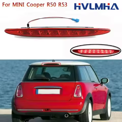 Auto Led Third Brake Light For Mini Cooper R50 R53 2002-2006 Rear High Mount 3rd Stop Brake Light Re