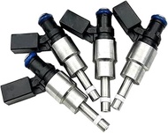 Automotive Replacement Fuel Injectors Nozzles set of 4 2009-2015 Compatible for Audi TT Compatible f