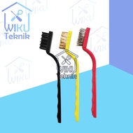 MESIN PTRA Brush 3-in-1 Brass WireNilon Set of 3 Motorcycle CVT Block Engine Cleaning Brushes