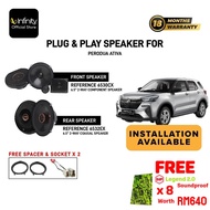 Infinity Plug & Play Speaker For Perodua Ativa Infinity Reference 6530CX & Infinity Reference 6532EX