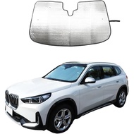Car Windshield Sun Shade for BMW X1/iX1/X2/iX2 2023-2024 Car Foldable UV Ray Reflector Auto Front Wi