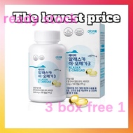 【BUY3FREE1】Alaska E-Omega 3 550mg x 180capsules/atomy alaska omega3/ atomy omega3 health EXP2027.6