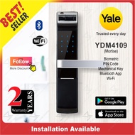 YALE YDM4109 / Bluetooth / Wi-Fi Biometric Fingerprint Smart pin key Digital Door Lock YDM 4109 MDK21