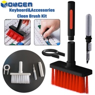 INOVAGEN  Computer Cleaning Tools,Earbuds Cleaning Brush Keyboard Cleaner Dust Remover Key Puller,Multifunctional 5 in 1 Keyboard Earphone Cleaning Tools Kit,