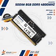 Best Seller ADATA DDR5 8GB 4800MHz SINGLE SODIMM Memory Laptop DDR5 4800