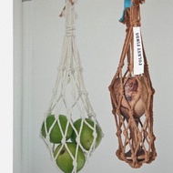 手工編織棉繩咖啡隨行杯提袋 多用途杯袋