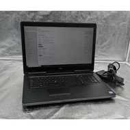 Dell Precision 7710 Mobile Laptop, 17.3" FHD, Intel Core i7-6820HQ, 8GB DDR4, 256GB Solid State Driv