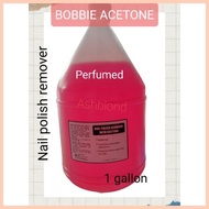 ◶ △ ☃ BOBBIE ACETONE  PINK NAIL CARE 1gallon Nail  acetone Manicure Pedicure Nails