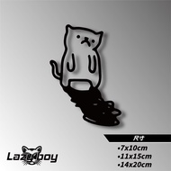 Cute Cat Cat Cat Car Sticker Sticker Waterproof Sticker Luggage Sticker Hard Hat Sticker Laptop Stic