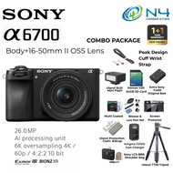 Sony a6700/A6700 Mirrorless Digital Camera With Lens ( Body & 16-50mm & 18-135mm ) ( 1+1 Year Sony M