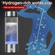 CHICSUMMER 450ml Hydrogen-Rich Water Cup Electric Hydrogen Absorption Water Generator Bottle SPE/PEM