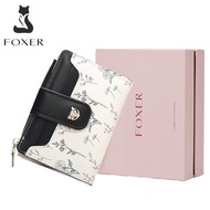 FOXER wallet for women ladies wallet purse for women card holder with pink gift box