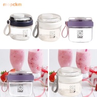 [mopckm] Salad Cup 650ml Yogurt Cup Cereal Cup Jars Oatmeal Storage Cup Oatmeal Container for Yogurt