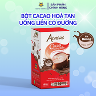Bột Cacao Uống Liền Có Đường Acacao Giàu Dinh Dưỡng Tiện Lợi Bột Cacao Chuẩn HACCP - Hộp 286g