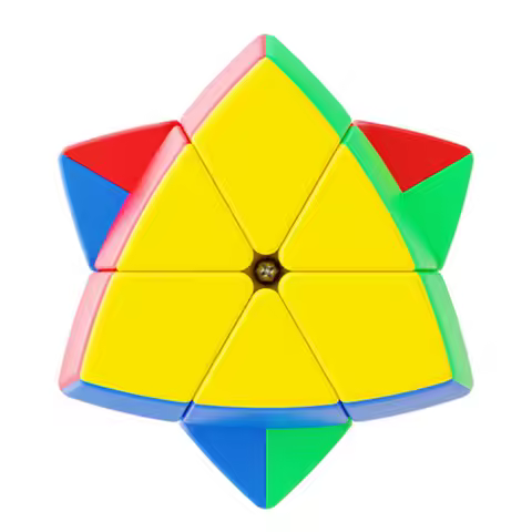 Shengshou Five Axis Three-layers Two-layers Cube 3x3 Magic Speed Cube Stickerless Professional Penta