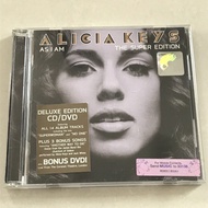 ALICIA KEYS • AS I AM - DELUXE EDITION ORIGINAL AUDIO CD + DVD + 3 BONUS racks