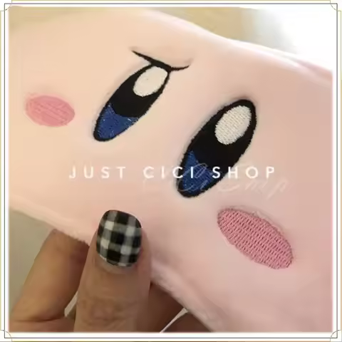 Kirby Eye Mask Lace Bow Sleep Blackout Eye Mask Girl's Office Nap Good Stuff